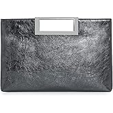 CHARMING TAILOR Fashion PU Leather Handbag Stylish Women Convertible Clutch Purse