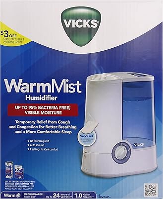 Humidificador de niebla caliente Vicks