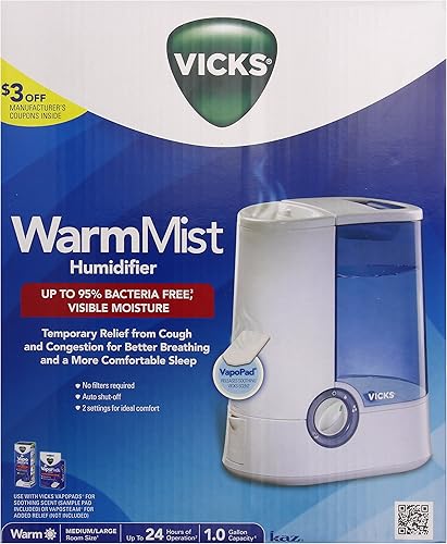 Humidificador de niebla caliente Vicks