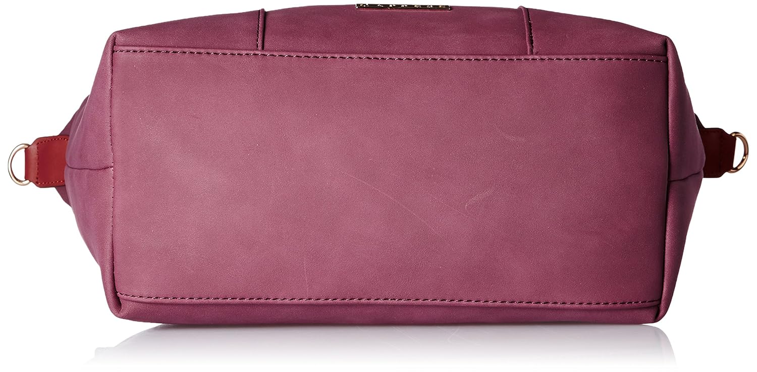 caprese felicia women's handbag (maroon)