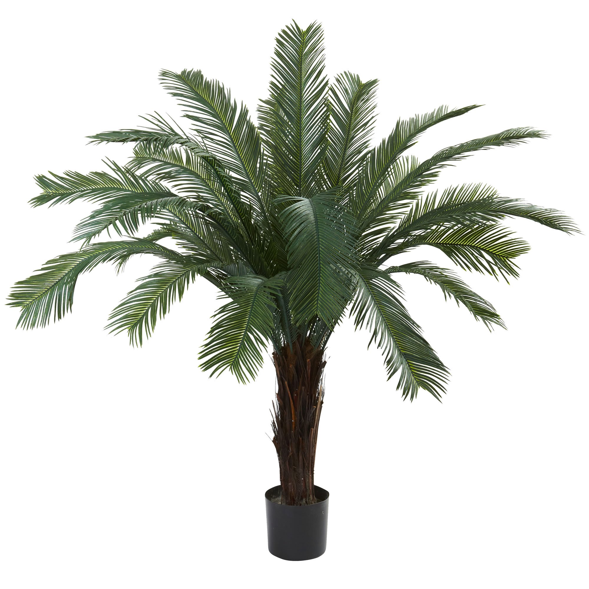 Nearly Natural 6770 Cycas UV Resistant Tree, 5-Feet, Green