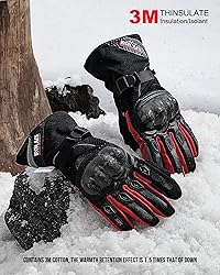 BORLENI Winter Motorcycle Gloves Waterproof