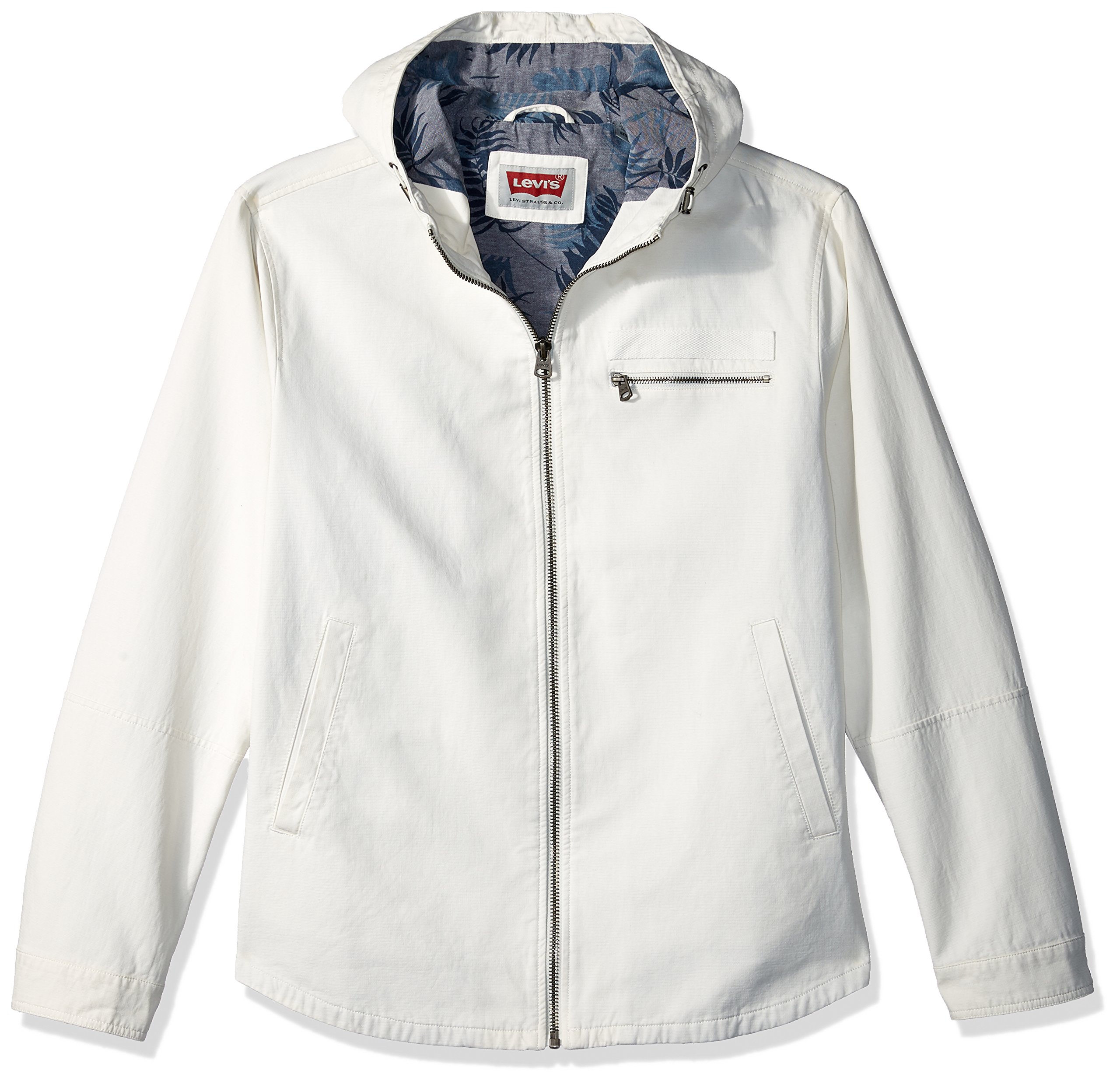 levi's canvas hooded jacket
