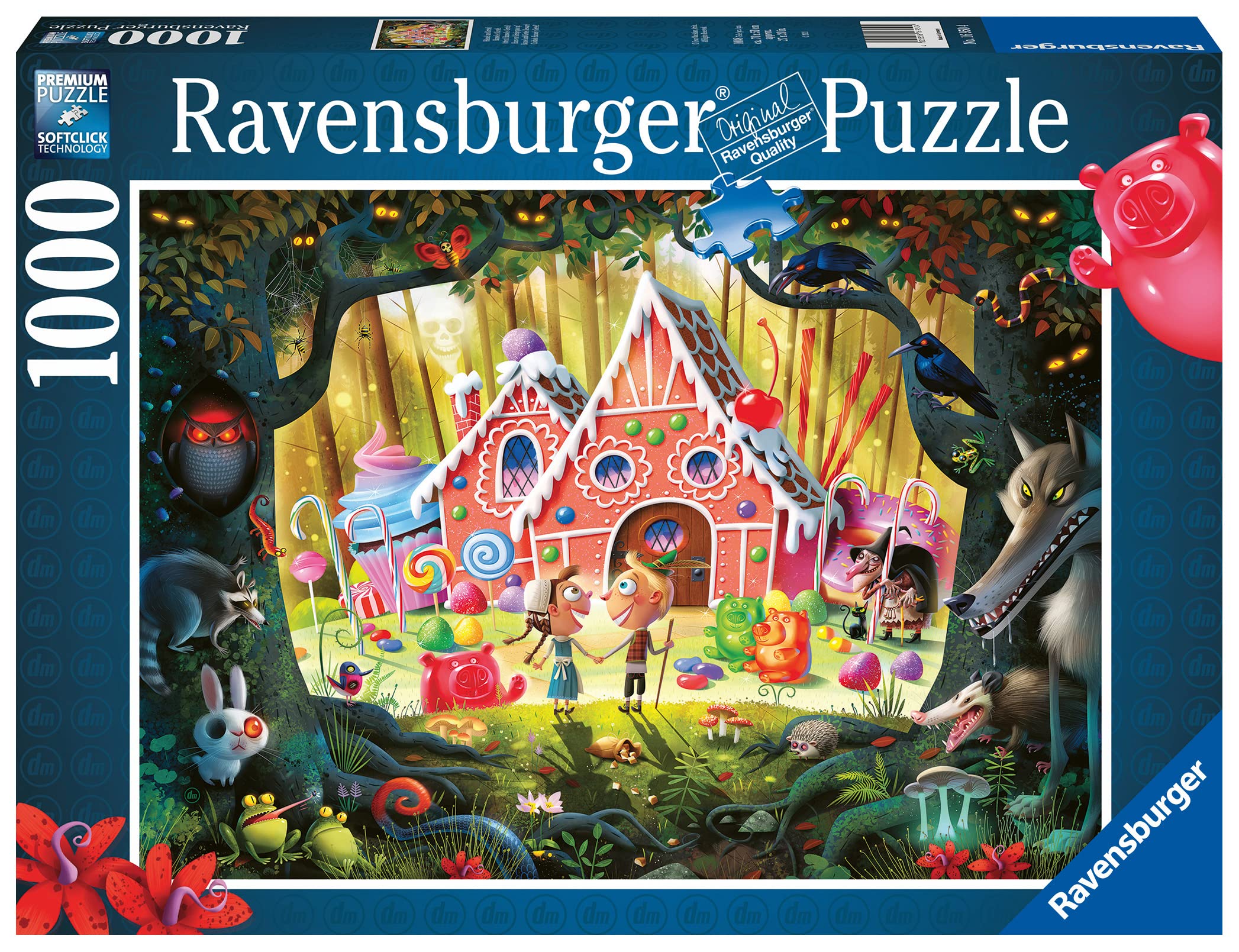 Ravensburger Hansel & Gretal 1000 Piece Jigsaw Puzzle for Adults & Kids Age 12 Years Up