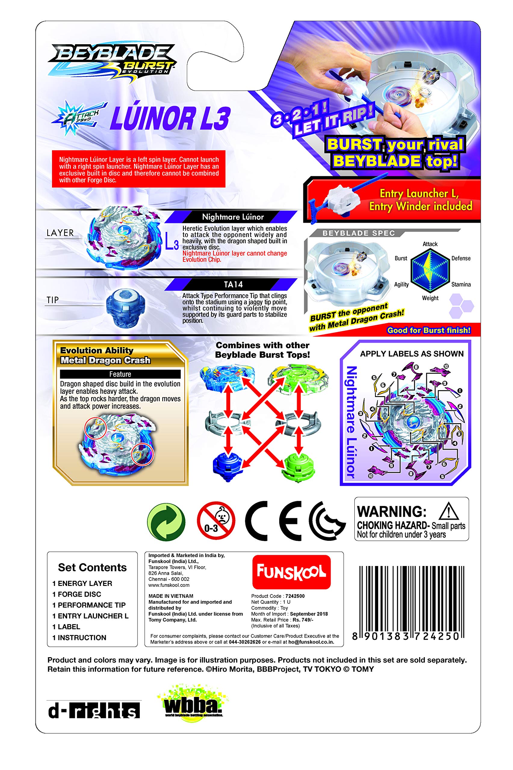 funskool beyblade burst