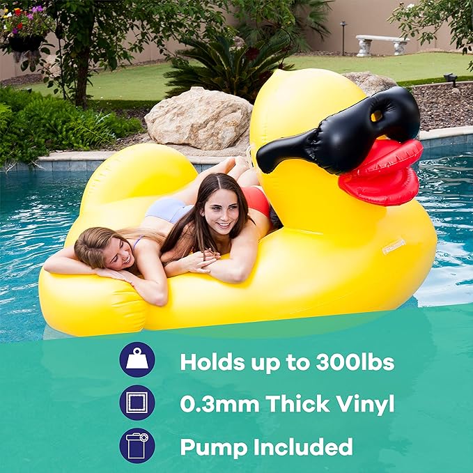inflatable derby duck
