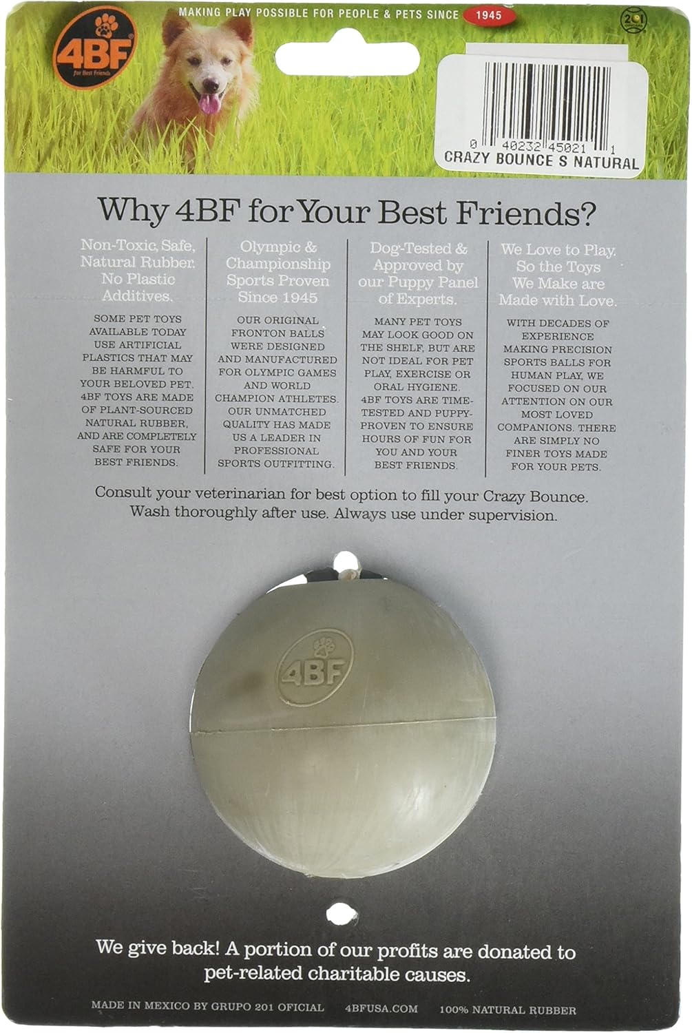 crazy bouncing ball for dogs