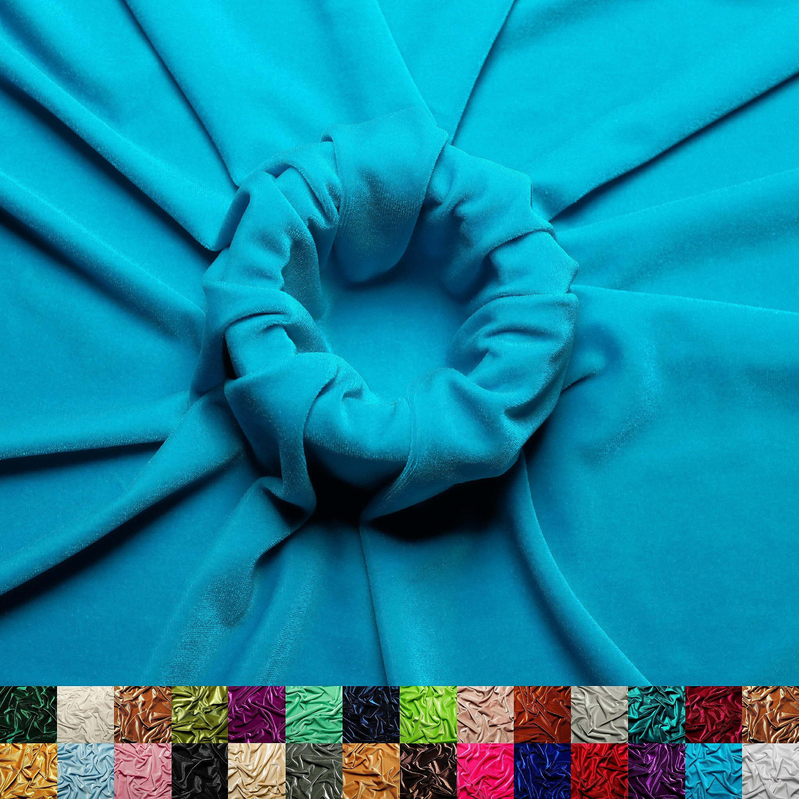 Ice Fabrics Stretch Velvet Fabric by The Yard