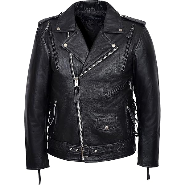 Men's Real Leather Jacket 100% Lambskin Classic Casual Fashion