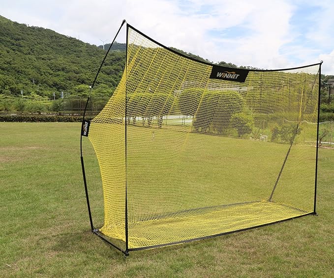 10x7ft Practice Golf Net, Portable Hitting Net for