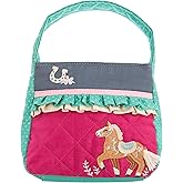 Stephen Joseph Little Girls Toddler Quilted Purse, Purse for Little Girls Handbags Kids Age 3-8