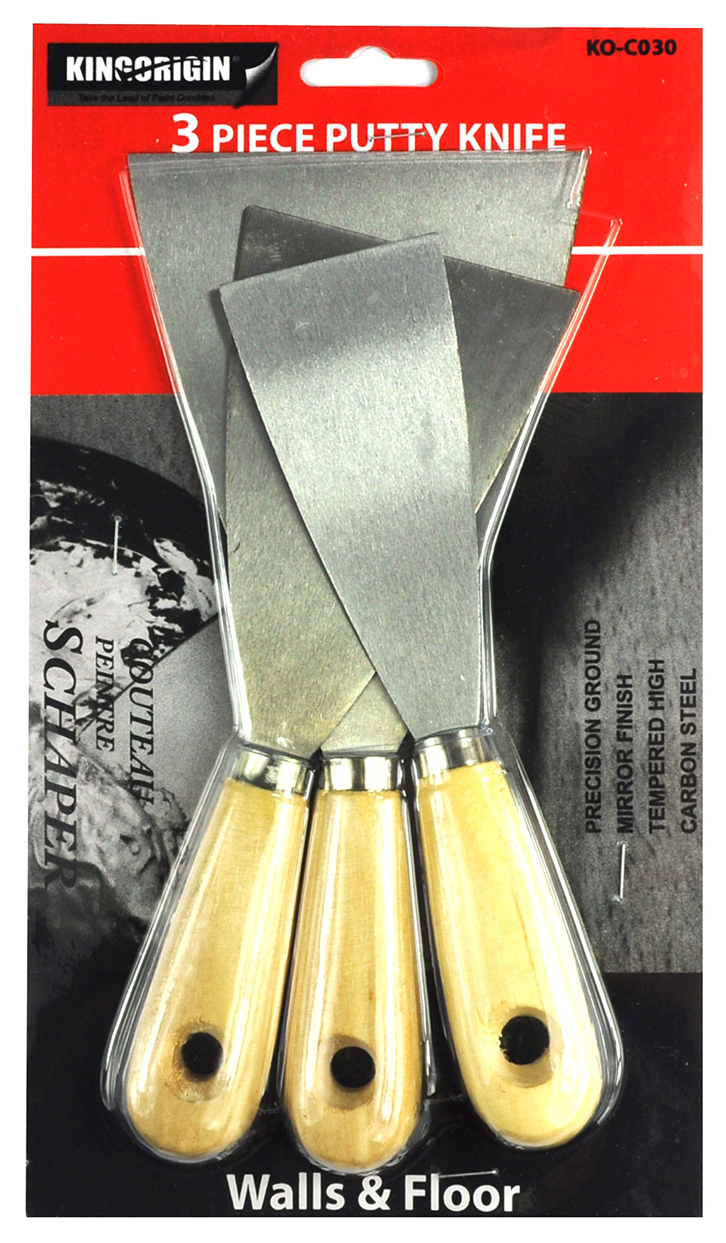 3 Piece Paint Scraper,tool Set,tool Kit,paint Scraper Sets, Putty Knife