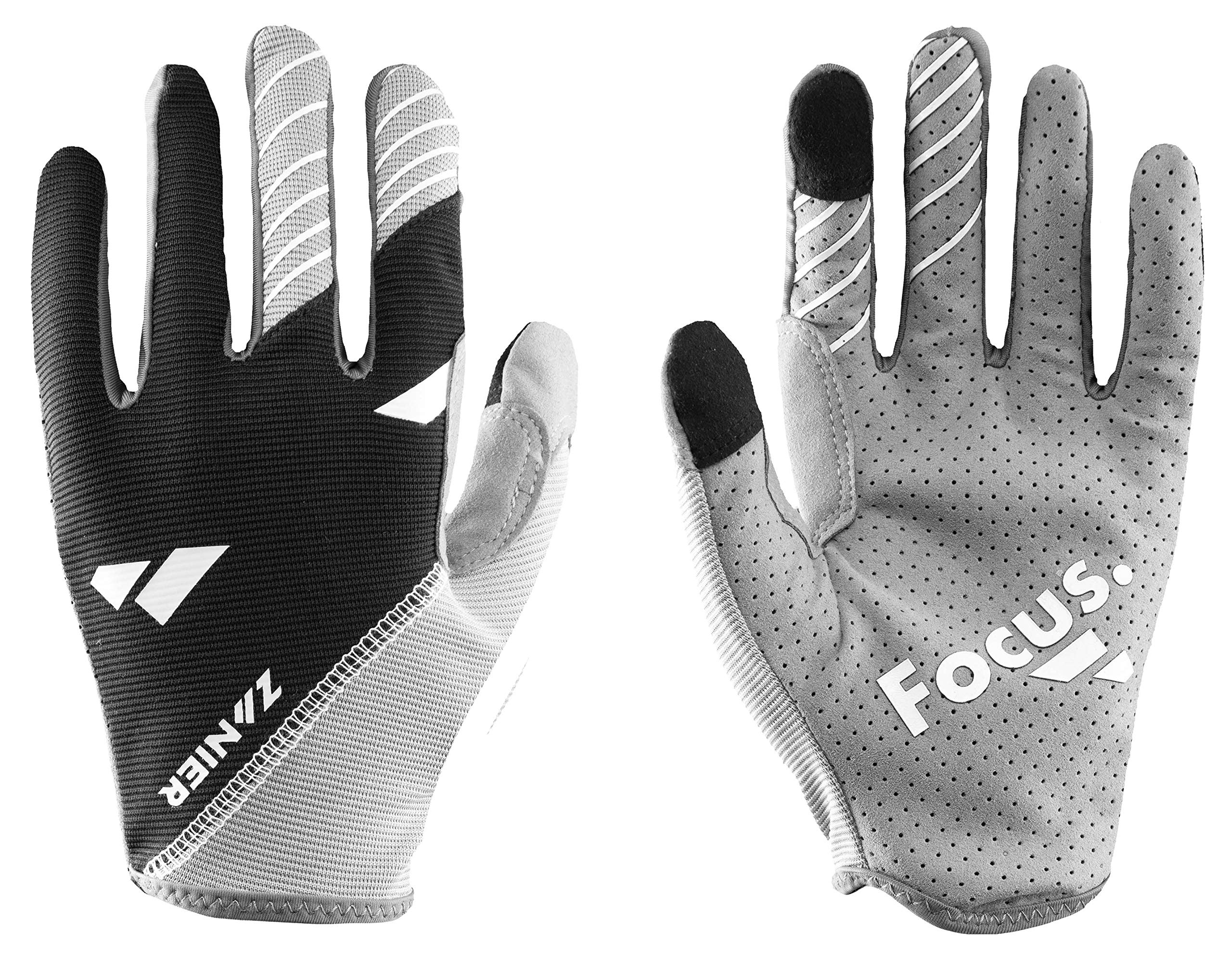 Zanier Unisex – Adult 85019-9320-11 Gloves, Anthracite, Black, 11