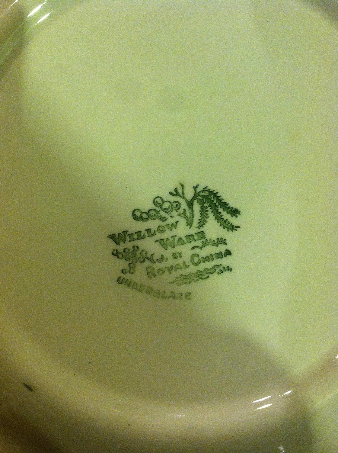 Willow ware by royal china underglaze Clearance