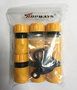 TOPWAYS 6 Pack Hose End Quick Connect Fitting 1/2 Inch DN15 view 6