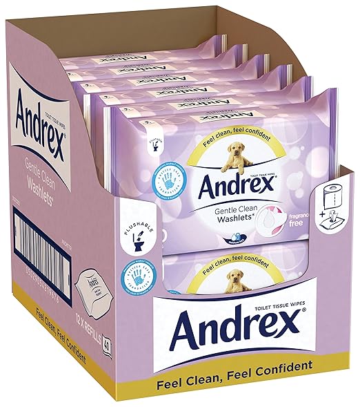 title=Andrex Washlet Gentle Clean igienica