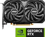 MSI GeForce RTX 4060 Ventus 2X Black 8G OC 8GB GDDR6 HDMI DP Graphics Card view 2