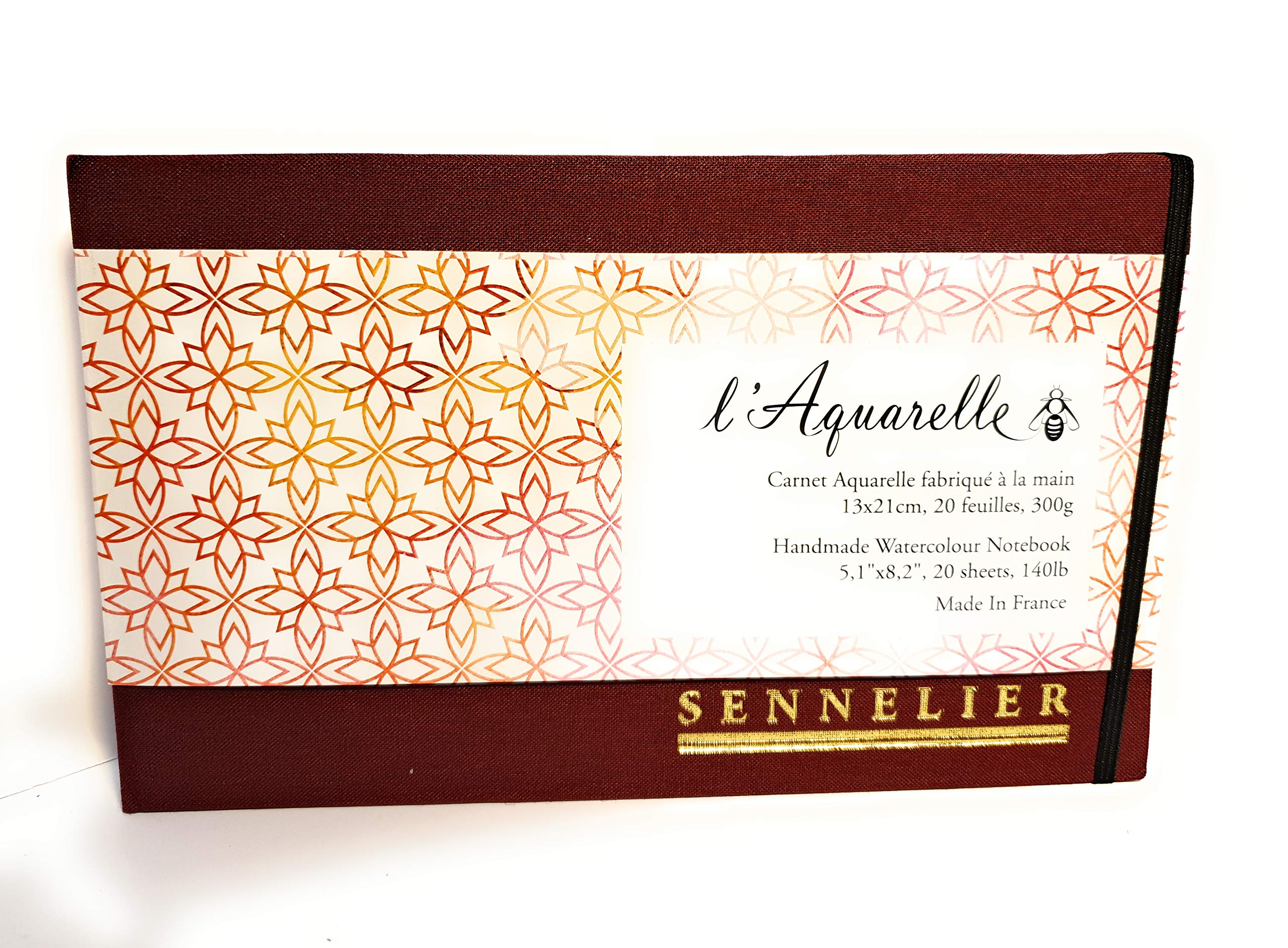 Sennelier Watercolour Book 300gsm 20 sheets 13 x 21cm