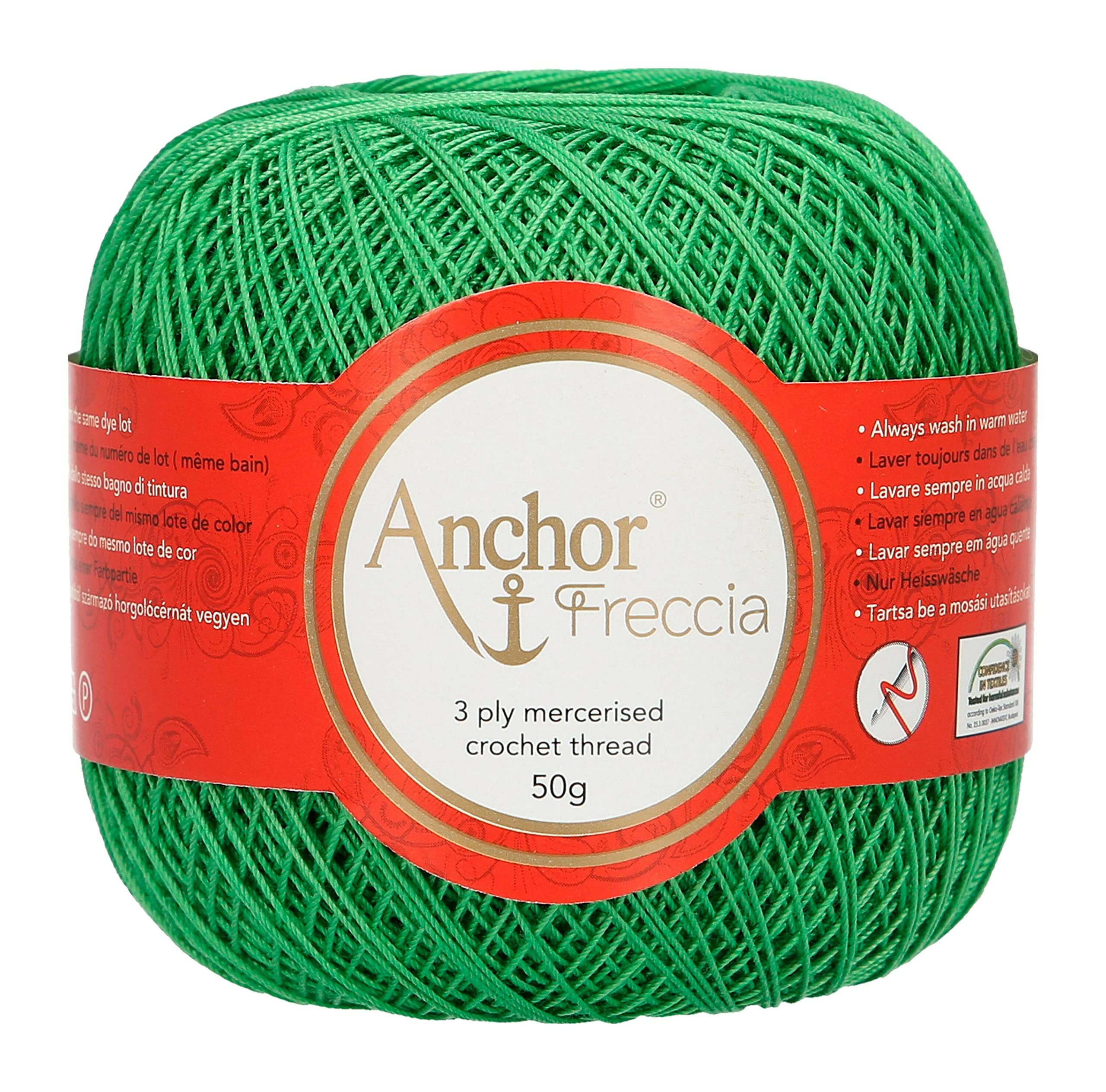 Anchor 4771016-00242 Crochet Yarn, 100% Cotton, 242, Thickness 16, 88 g