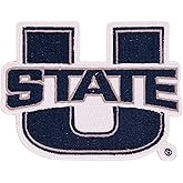 Desert Cactus Utah State University Patch – Embroidered Iron On/Sew On Applique for Blazers, Jackets, Backpacks, Bags, Hats & Tactical Gear – Utah State Aggies (Patch - Design A)