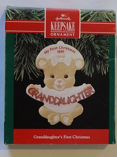 granddaughter's 1st christmas ornament