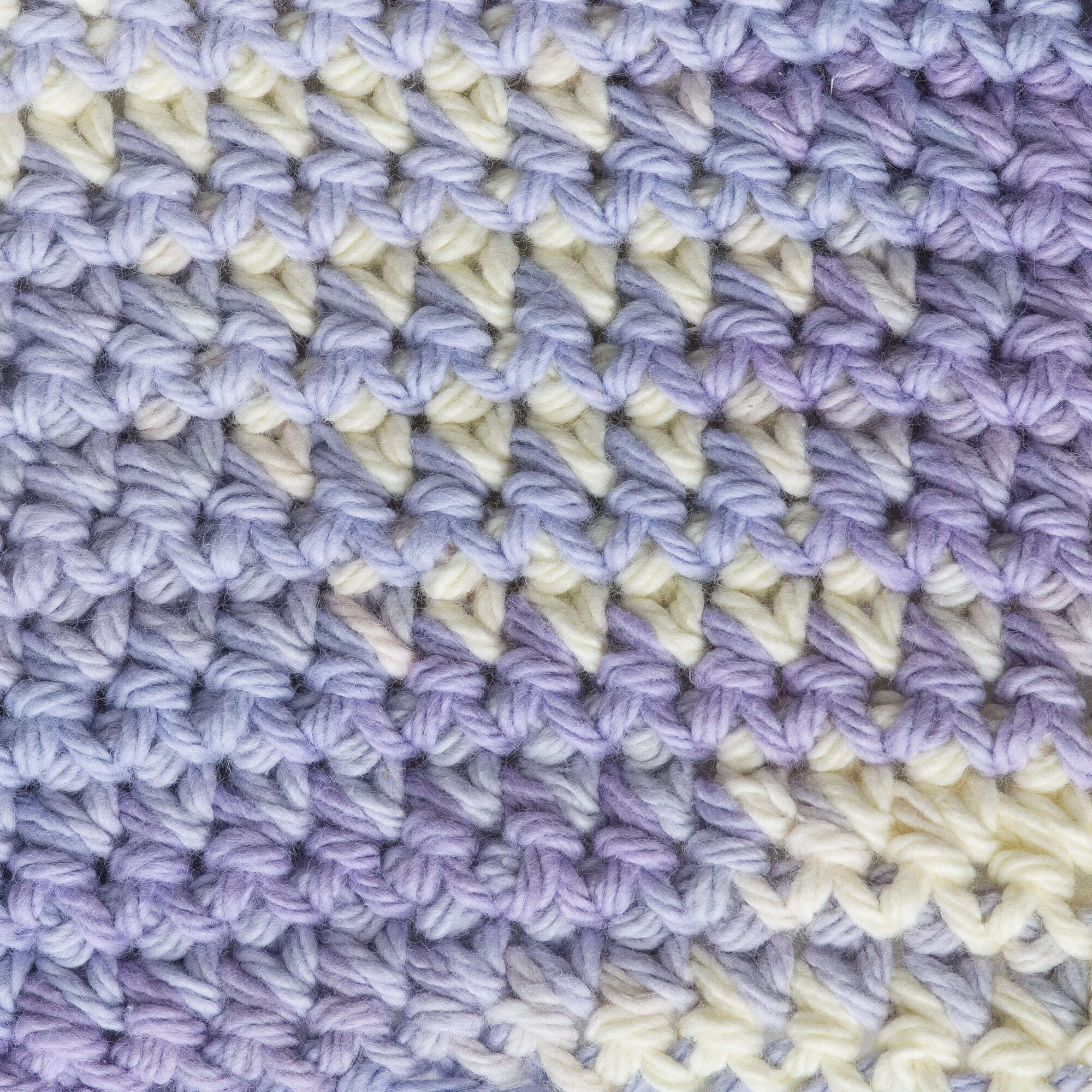 Lily Sugar'n Cream 100% Cotton Yarn 6-Pack Bundle with Bella's Crafts Stitch Markers (Pastel Ombres)