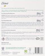 Dove Relaxing Care Trio Gift Set for Women with Luxury Shower Puff 3 Piece view 2