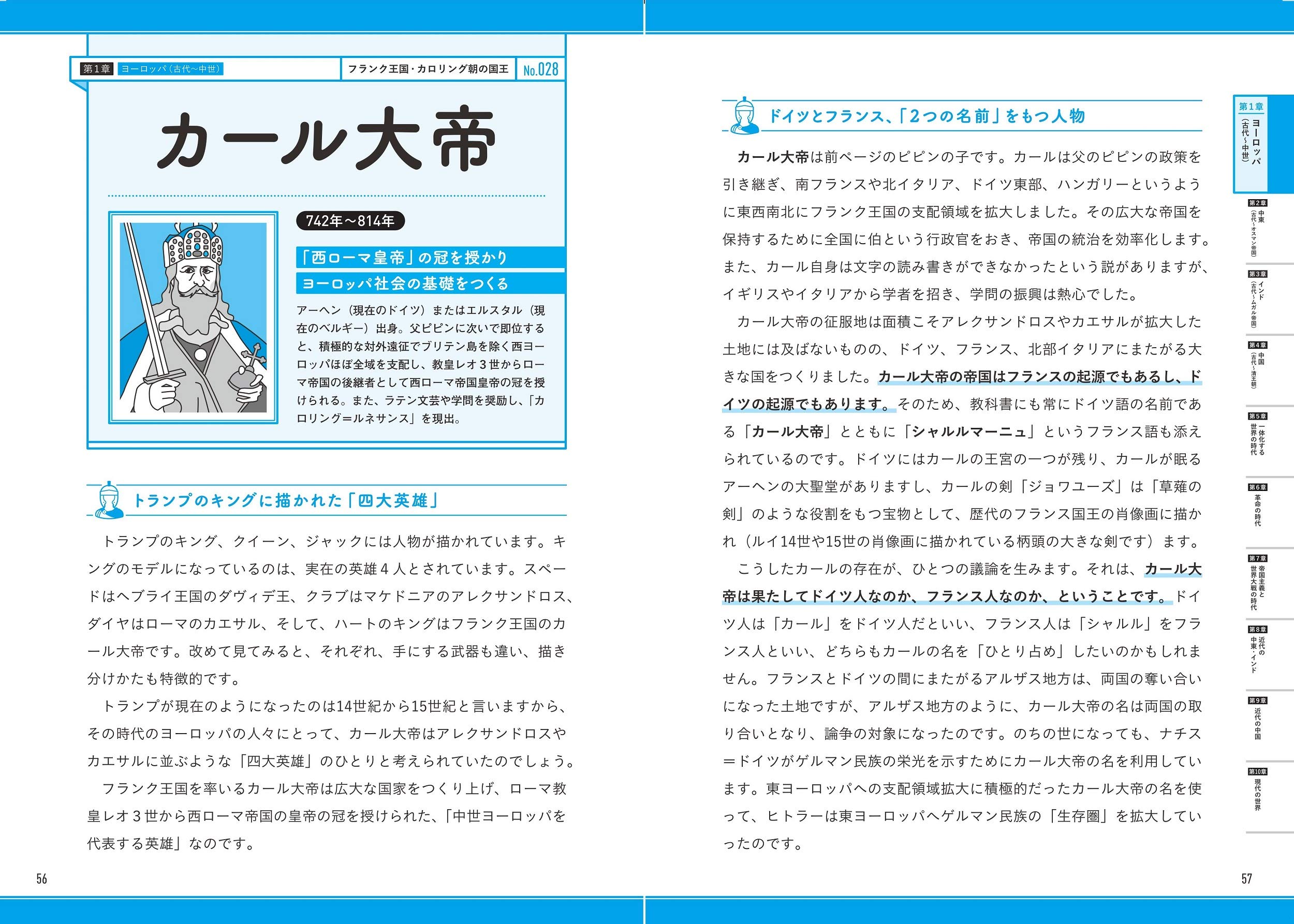 Amazon Co Jp 一度読んだら絶対に忘れない世界史人物事典 公立高校教師youtuberが書いた 山﨑圭一 Japanese Books