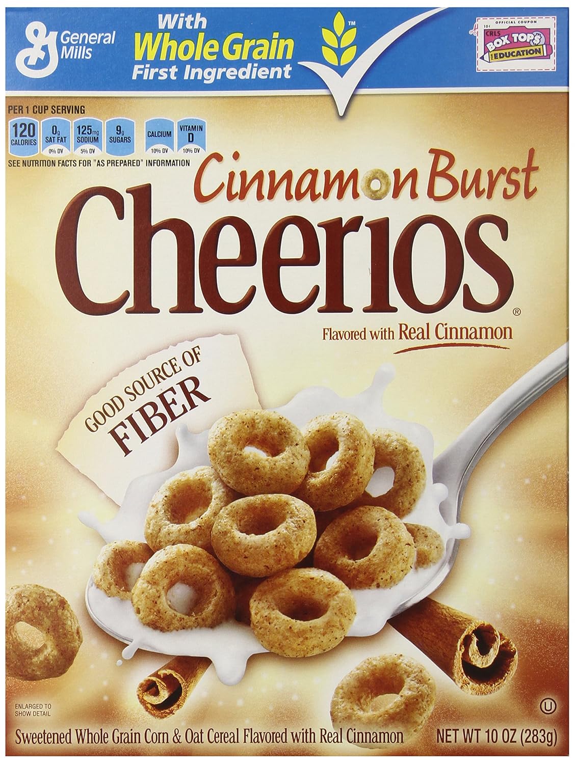 Cinnamon Burst Cheerios Cereal, 10 Ounce (Pack of 4)