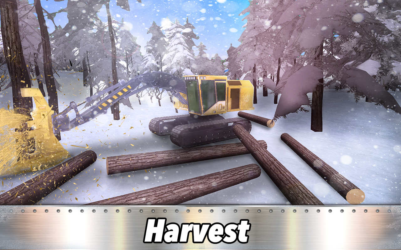 Logging Truck: Sawmill Off-Road Trucks Driving Simulator - Winter Cargo Transport Simulator - Thumbnail 3