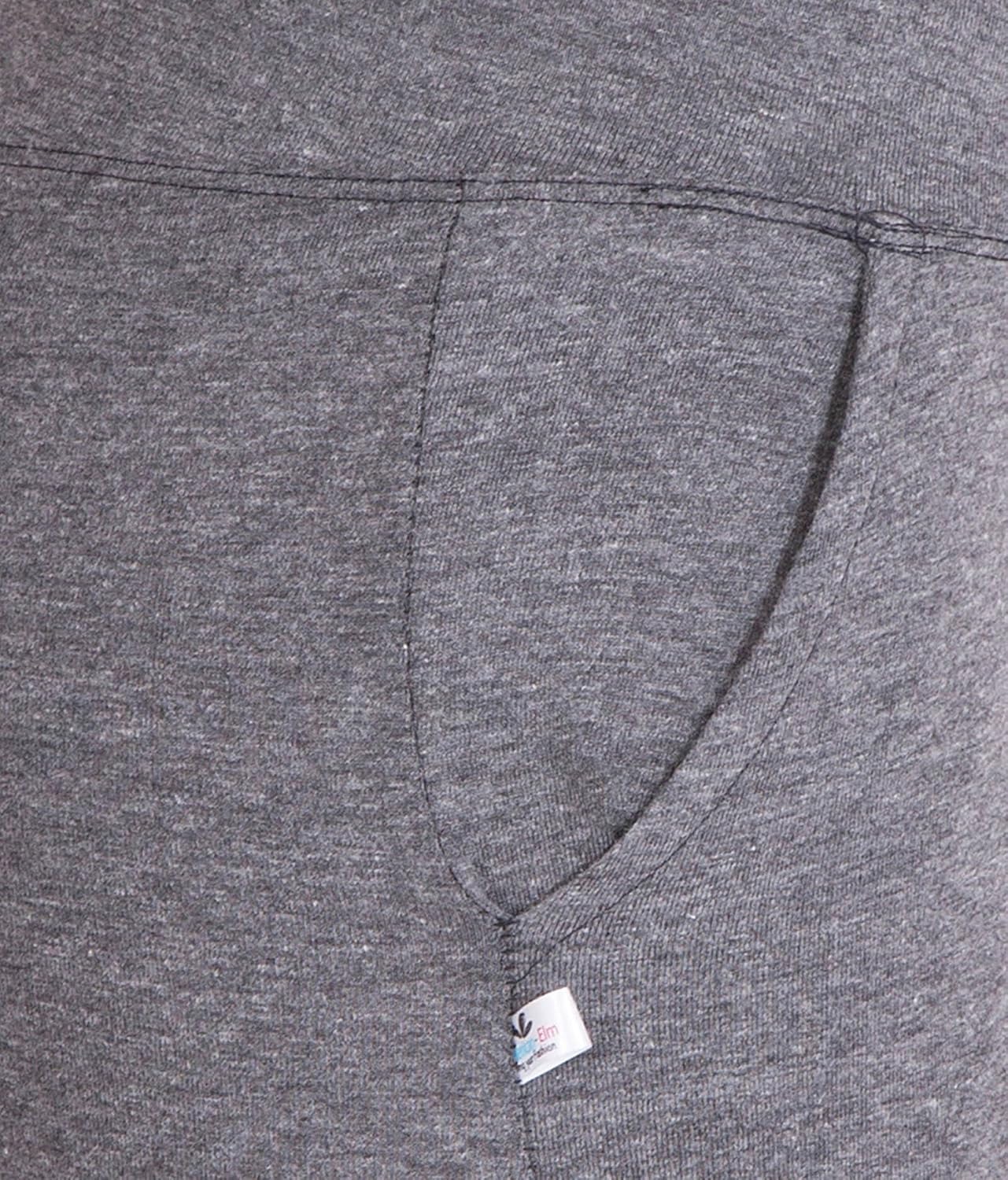 american-elm women's stylish dark grey cotton joggers