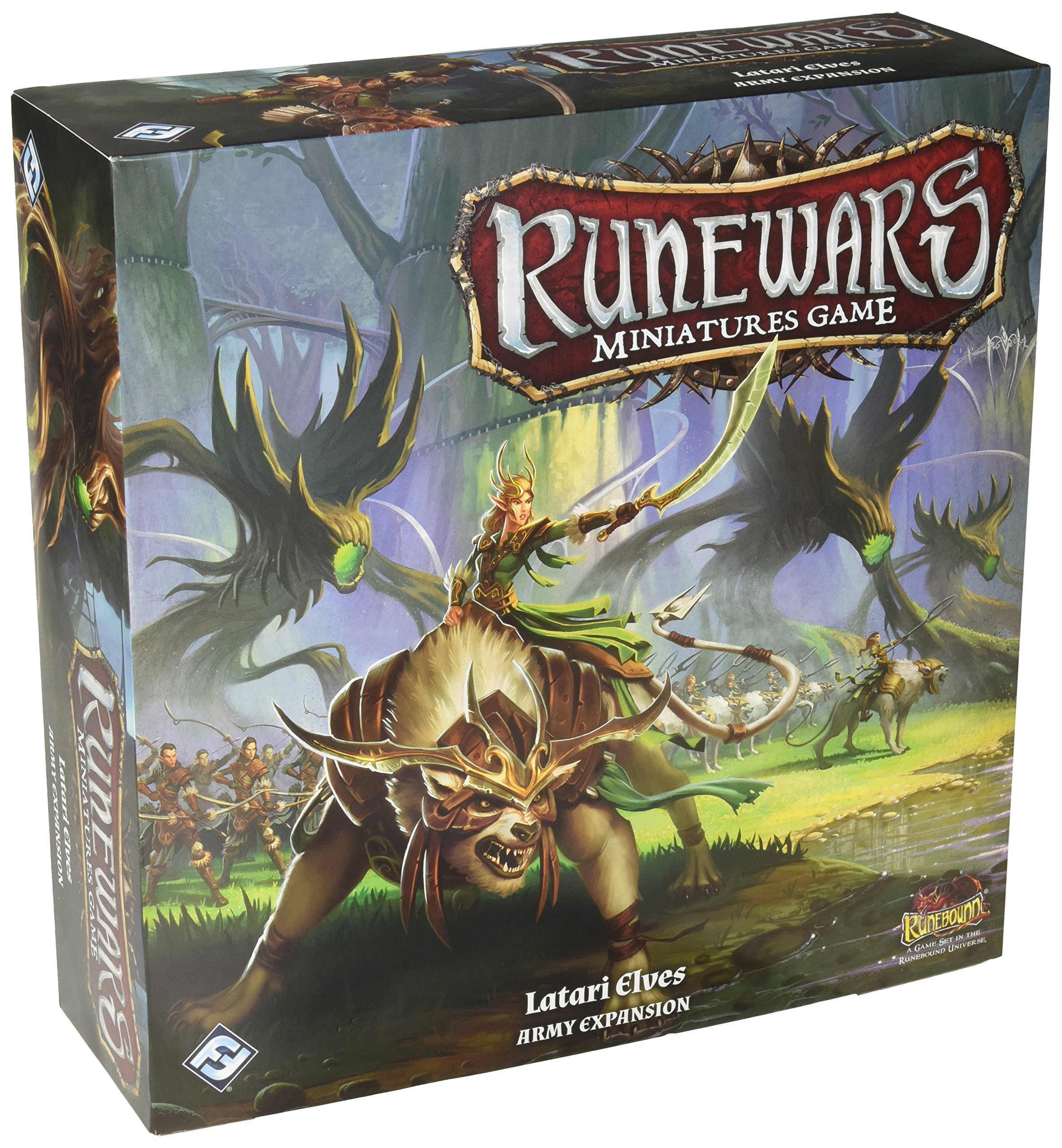 Fantasy Flight Games FFGRWM14 Latari Elf Army Expansion Runewars Miniatures Game — image 1