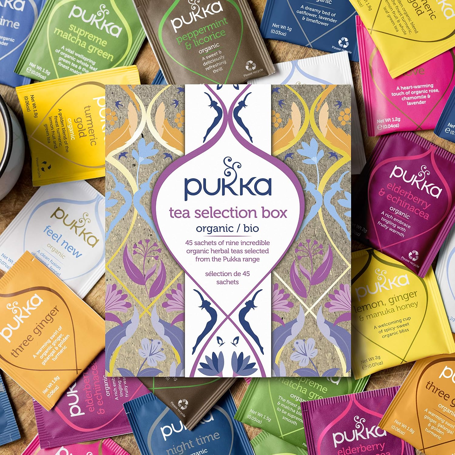Pukka Coffret Sélection 9 Thés & Infusions Biologiques