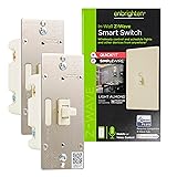 Enbrighten Almond Z-Wave Plus Smart Light Switch