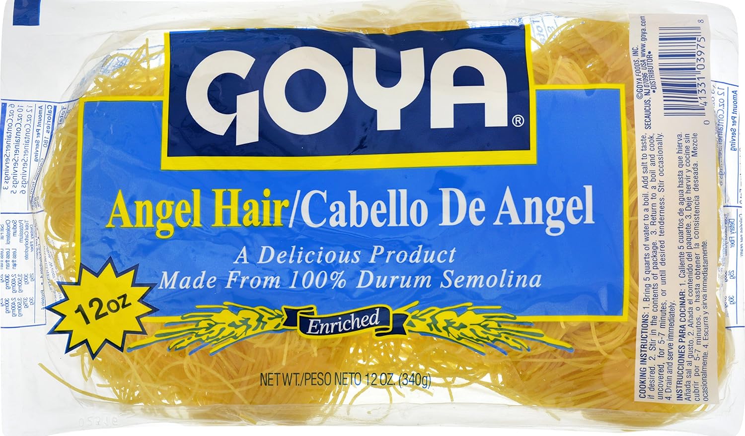 Goya Angel Hair - enriched #2 (041331039758)