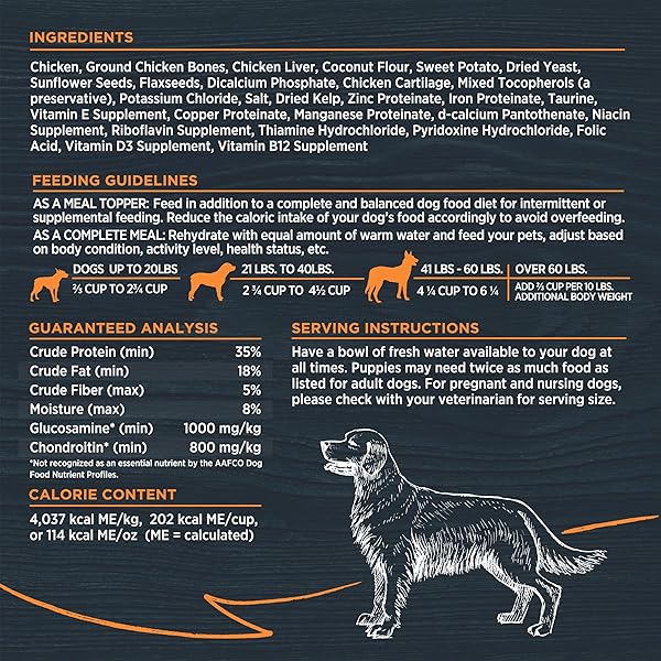 BLACKWOOD DOG FOOD TOPPER, CHICKEN RECIPE, 8 OUNCE, HIGH PROTEIN WITH GLUCOSAMINE, USE AS TRAINING TREAT, MEAL, OR TOPPER
