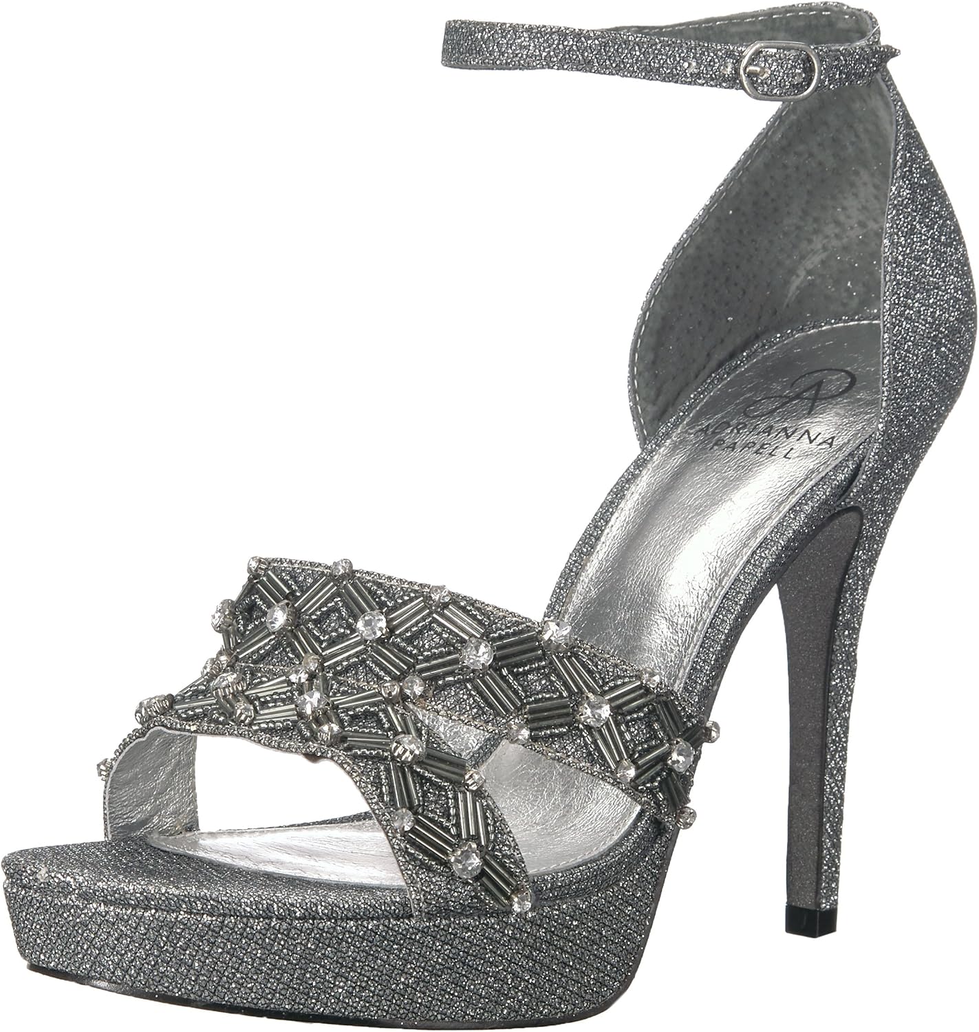 adrianna papell rosalie platform evening sandals