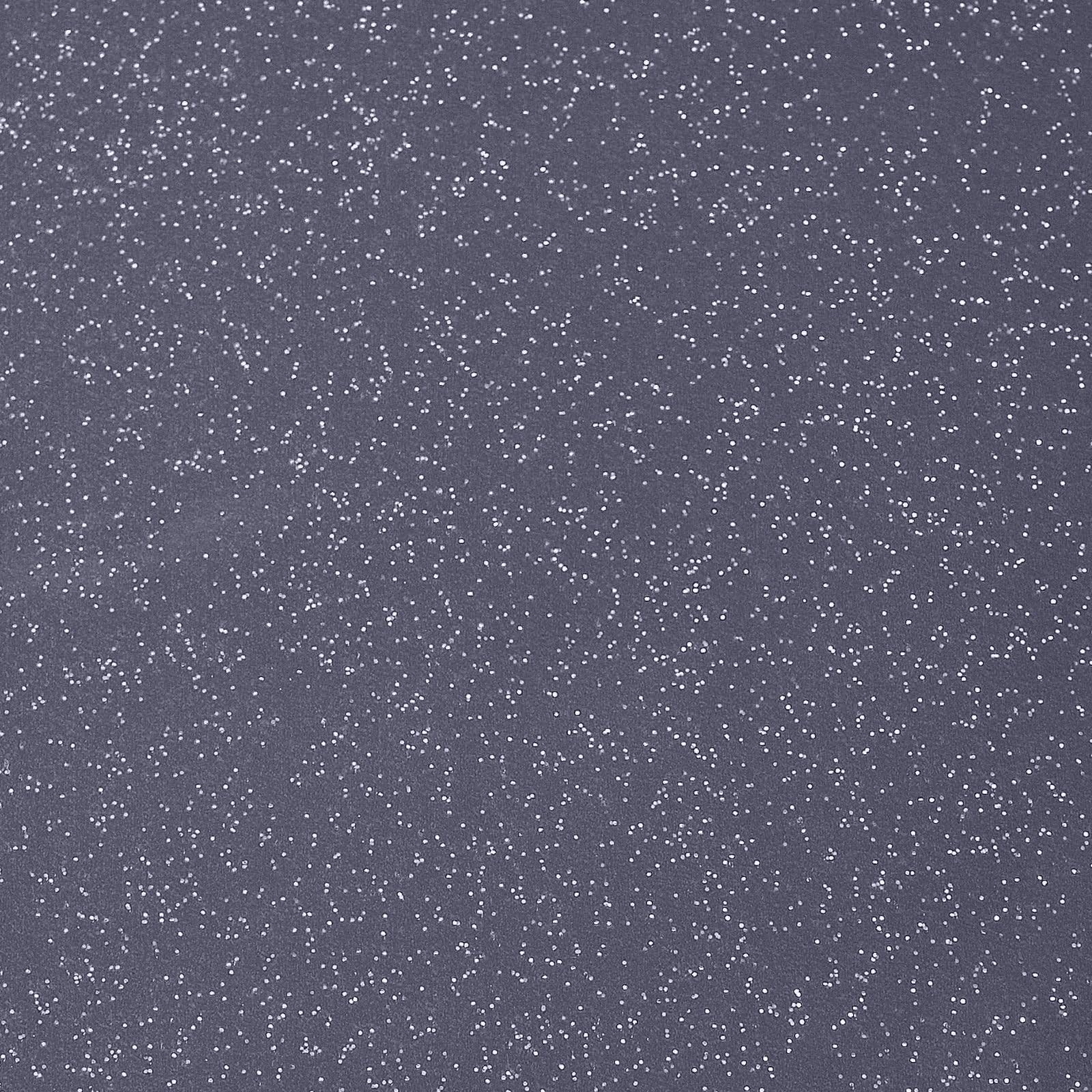 TheFabricTradeWipe Clean Light Grey Sparkly Glitter PVC Vinyl Tablecloth Table Protector - Width 140cm - Price per Metre