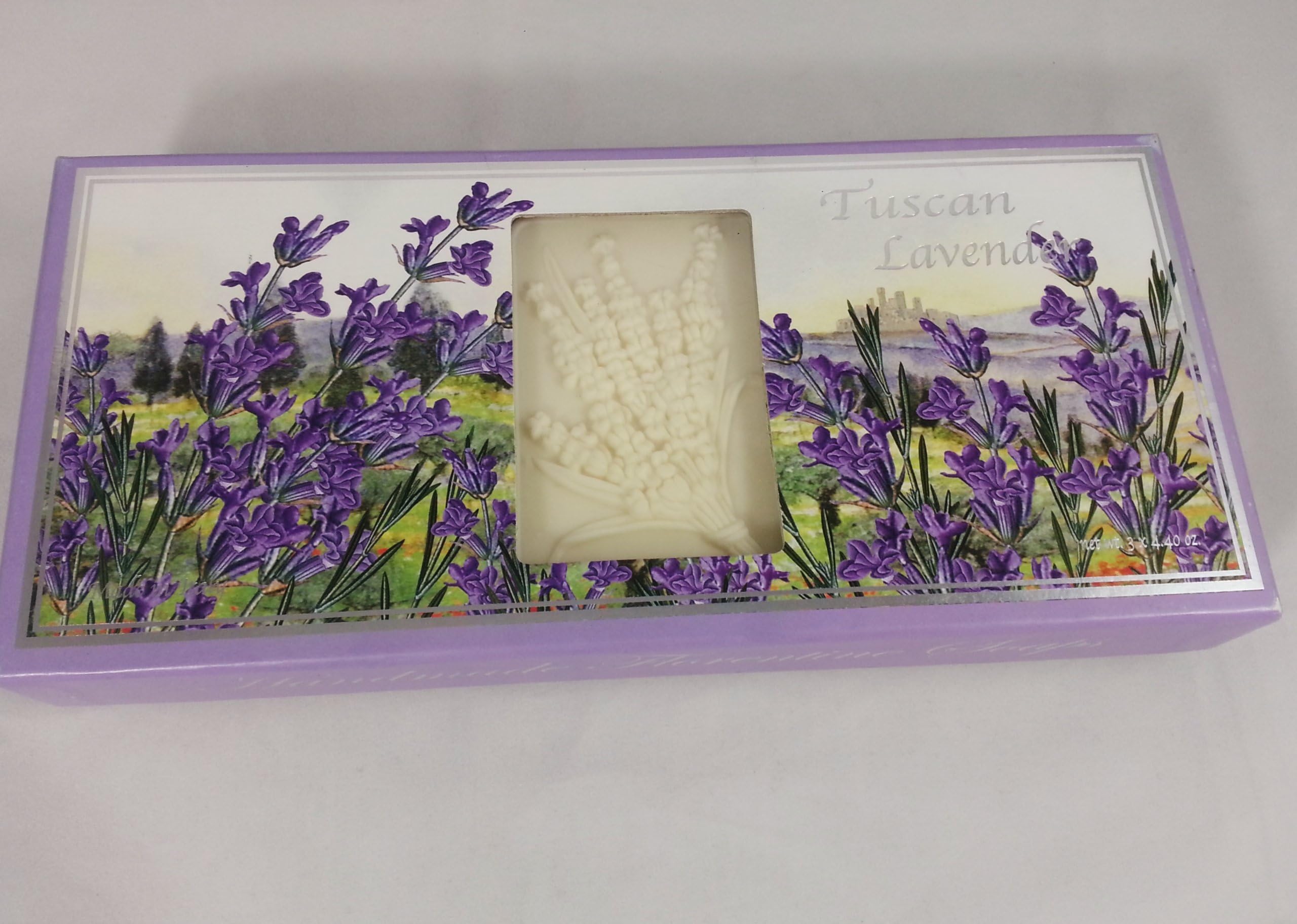 Handmade Italian Soap Gift Set: Tuscan Lavendar