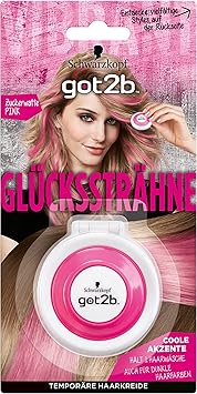 Schwarzkopf Got2b Glückssträhne Haarfarbe, Zuckerwatte Pink, 2er Pack (2 x 4 g)