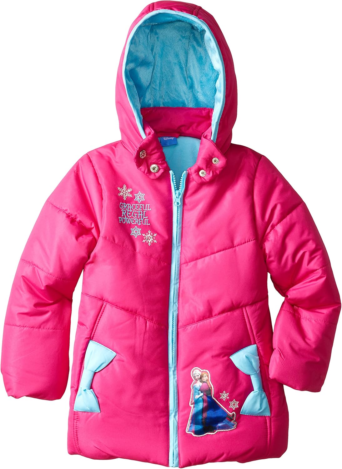 Disney Frozen Kid's Elsa and Anna Jacket, Fuschia, 2T Fashion