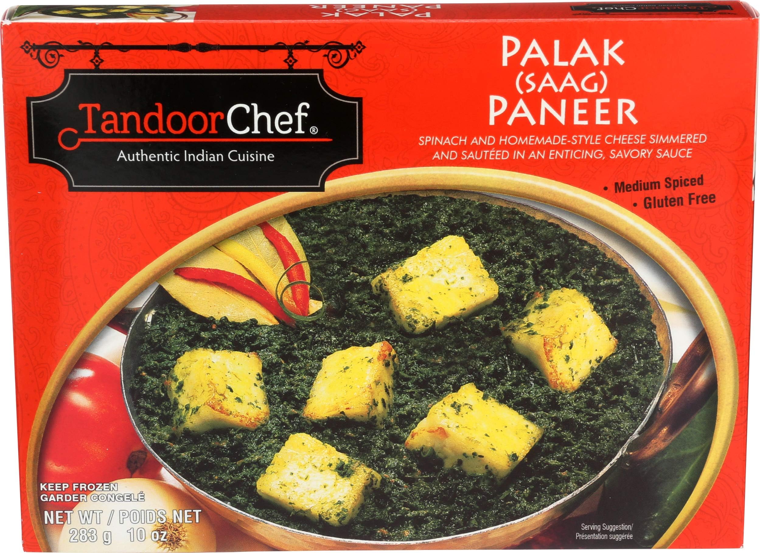 Deep Indian Kitchen, Palak Paneer, 10 Ounce