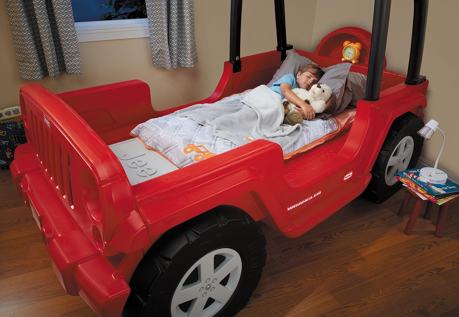 Amazon Com Little Tikes Jeep Wrangler Toddler To Twin Bed Toys