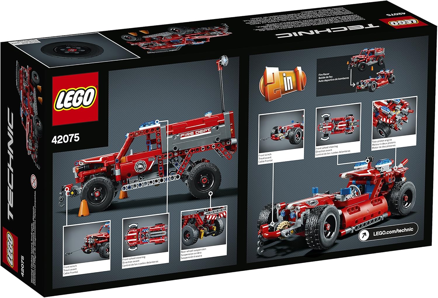 lego technic first responder 42075