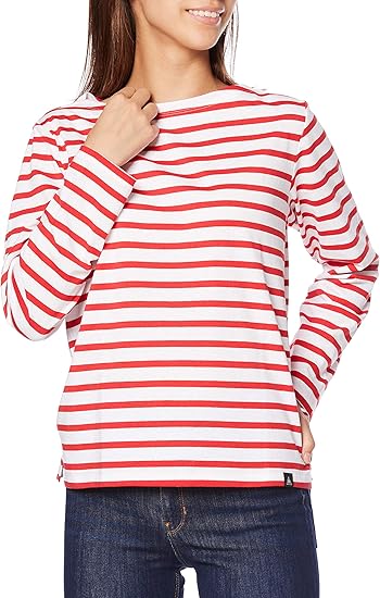 Amazon ルコックスポルティフ ロングスリーブシャツ 長袖ボーダーシャツ レディース フィットネス トレーニング シャツ 通販