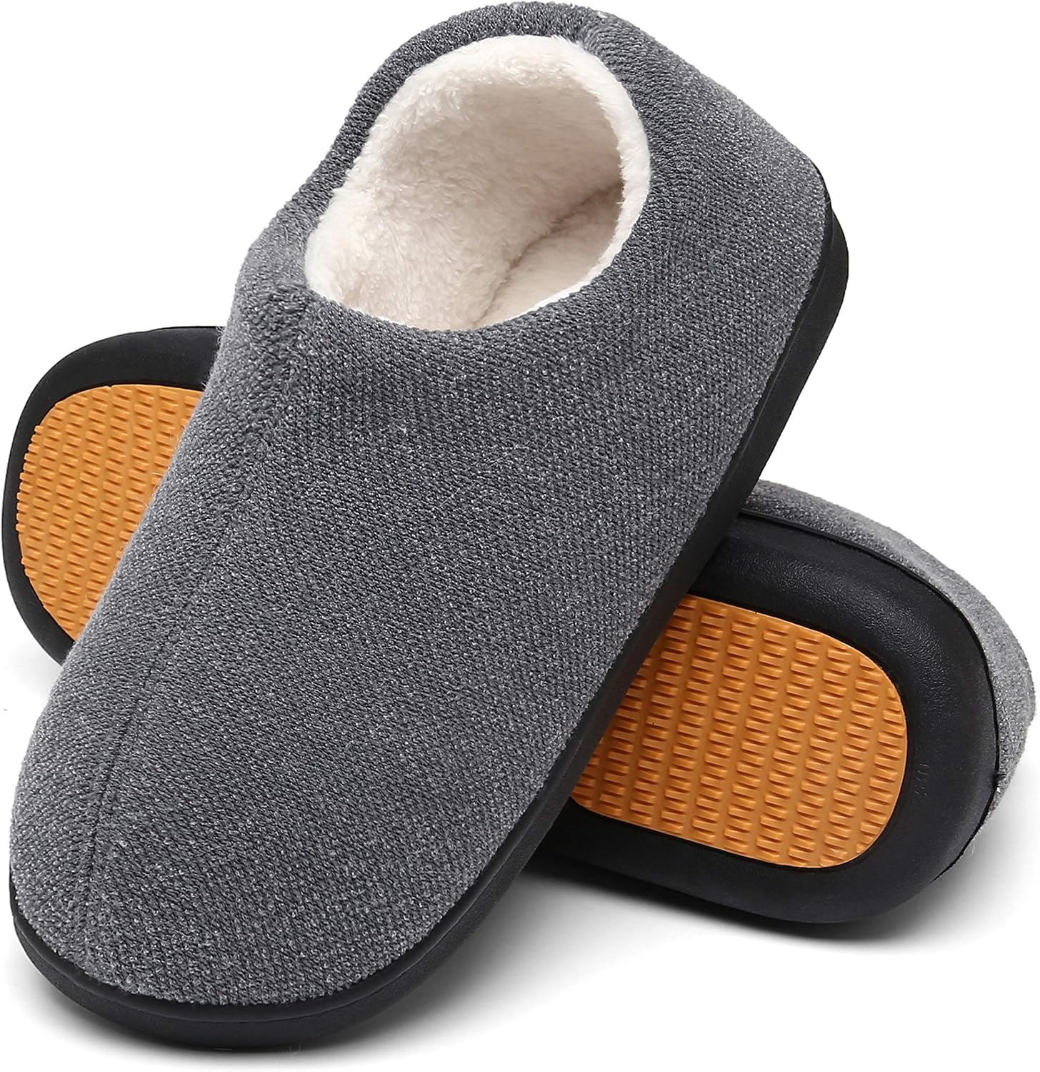 Mishansha Uomo Pantofole da Casa Caldo Memory Foam Ciabatte Antiscivolo  Invernale Scarpe urban-earth.co.uk