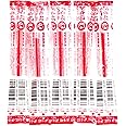 Zebra 0.4mm Red Ink Refill (JF-0.4), for Zebra Sarasa Clip 0.4 Gel Ballpoint Pen(JJS15-R), × 5 Pack/total 5 pcs (Japan Import) [Komainu-Dou Original Package]