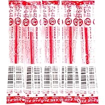 Zebra JF-0.4 Blue Ink Refills - 5-Pack For Sarasa Clip 0.4mm Gel Pens (Japan Import)