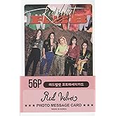 K-POP Group 2020 New Photo Message Card 56pcs set (Postcard / 56sheets) (REDVELVET)