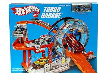 hot wheels turbo garage playset